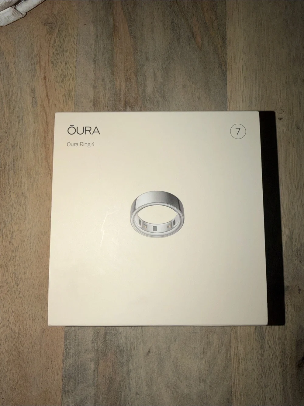 NWT Oura ring 4 size 7 Silver